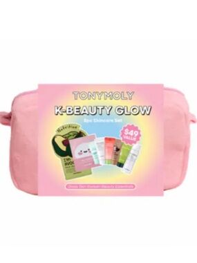 TonyMoly K-Beauty Glow 8 Piece Gift Set BRAND NEW/SEALED